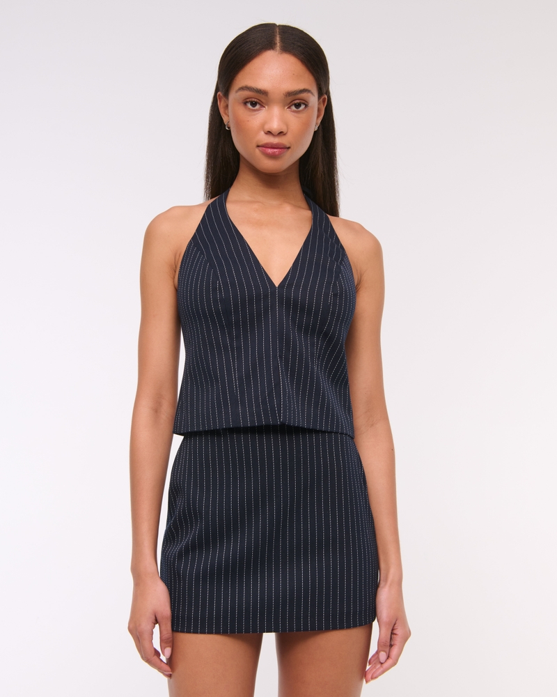The A&F Scarlett Suiting Mini Skort
