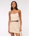 light brown gingham