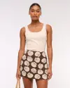 brown print