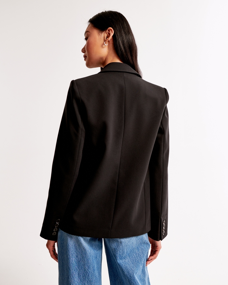 Classic Suiting Blazer(black,XXS)