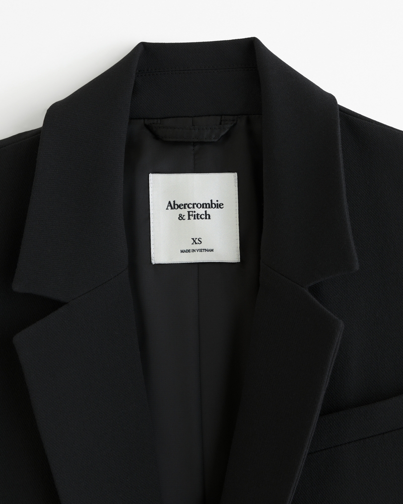 Classic Suiting Blazer(black,XXS)