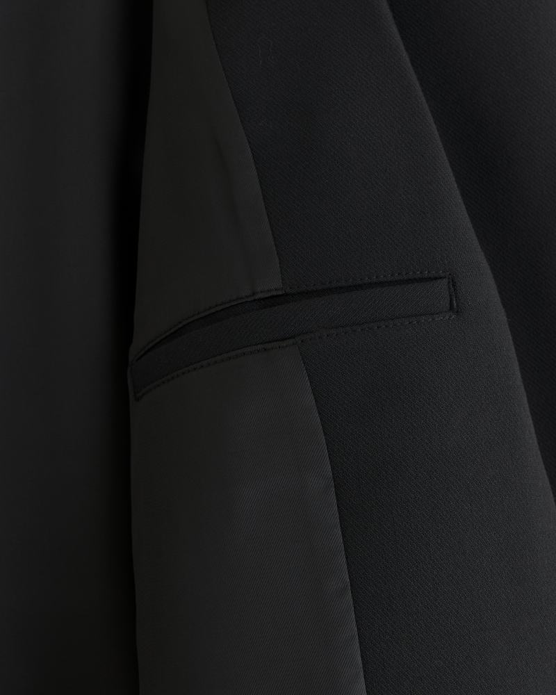 Classic Suiting Blazer(black,XXS)