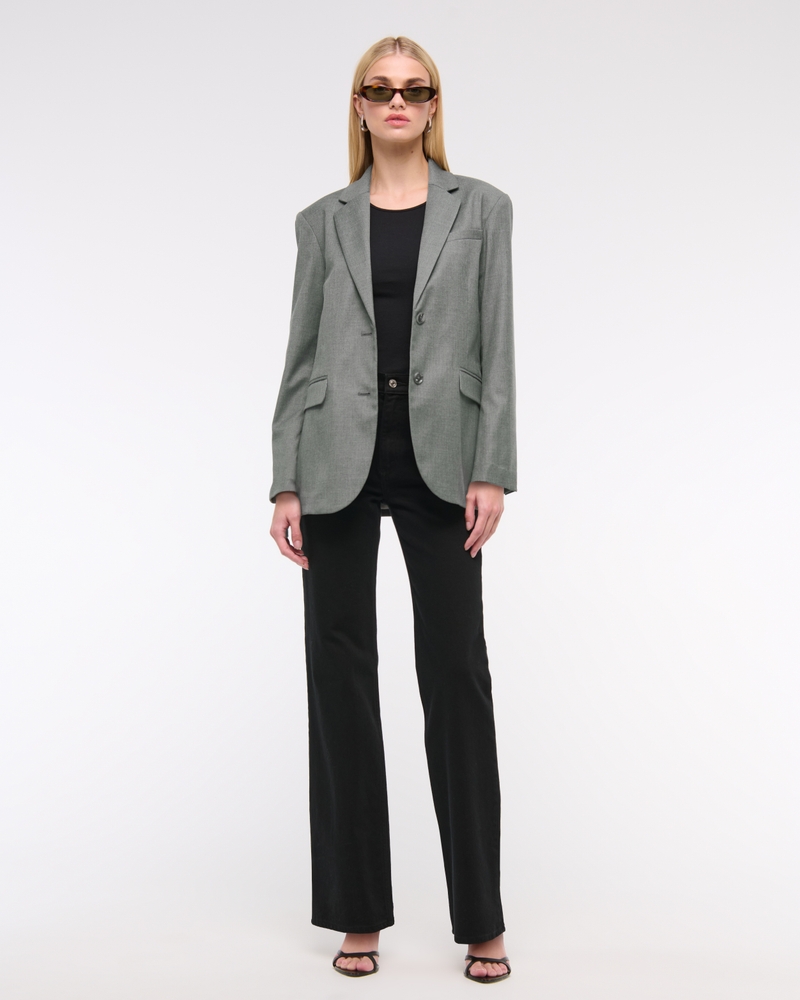 Relaxed Suiting Blazer(gray,XXS)
