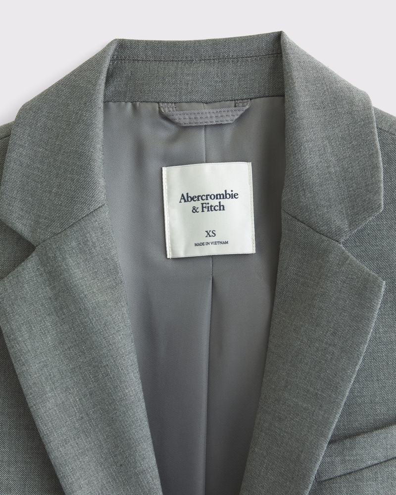 Relaxed Suiting Blazer(gray,XXS)