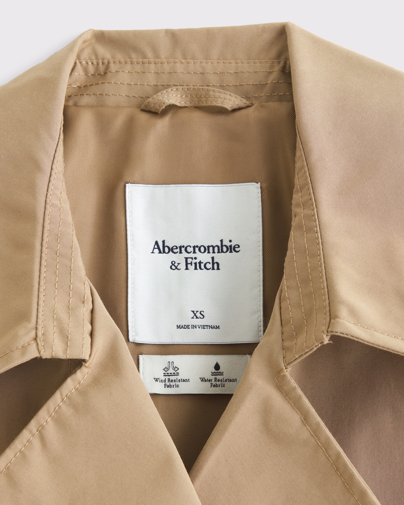 Relaxed Short Trench Coat(caramel,XXS)