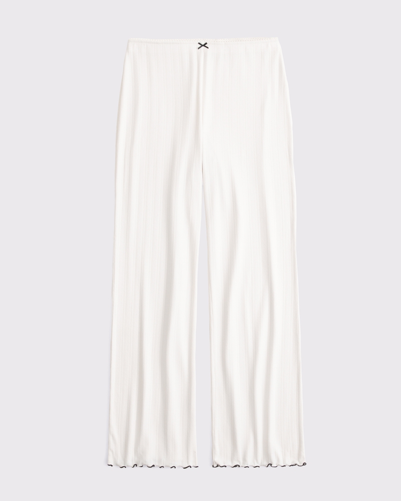 Pointelle Sleep Pant(cream,XXS)