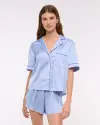 blue gingham