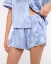 blue gingham