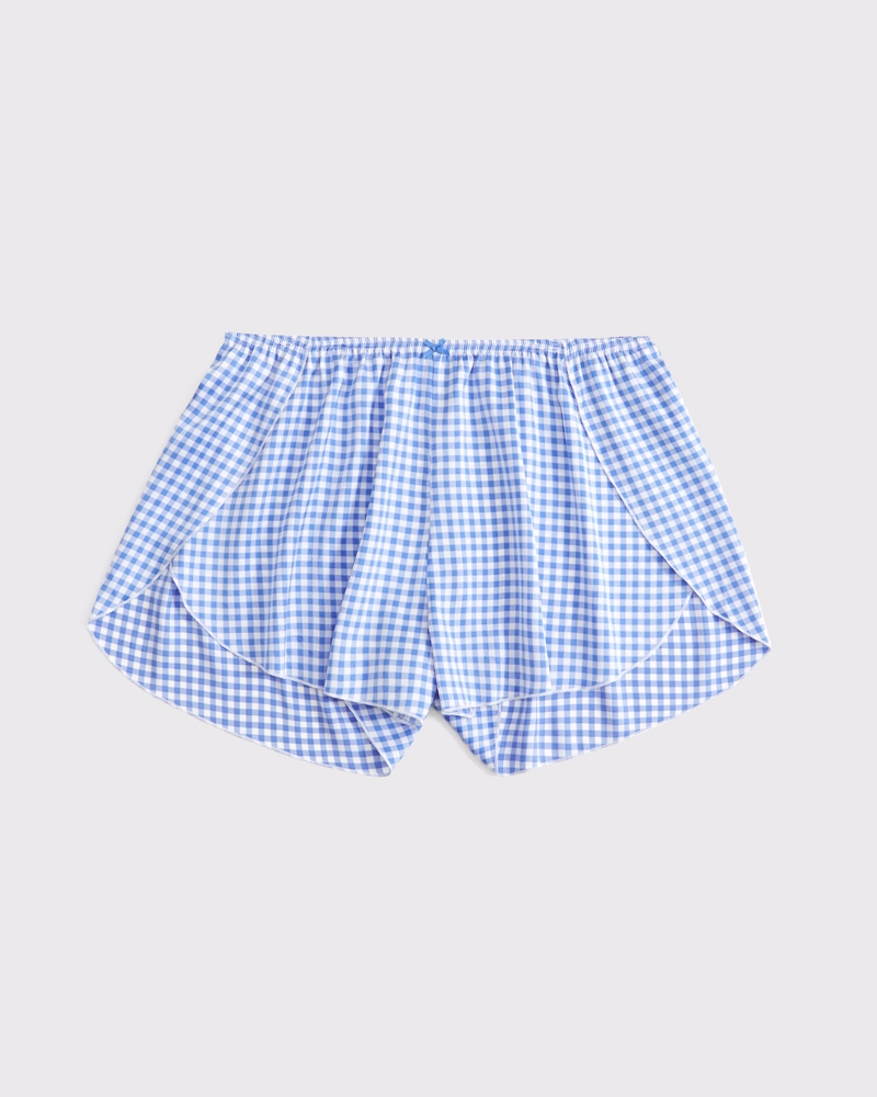 Sleep Short(blue gingham,XXS)