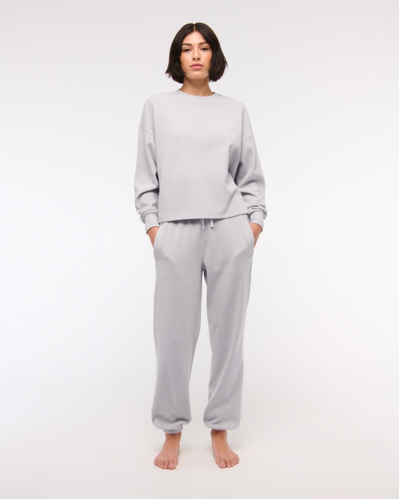 Lounge Waffle Oversized Jogger