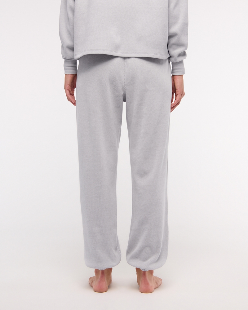 Lounge Waffle Oversized Jogger(light gray,XXS)