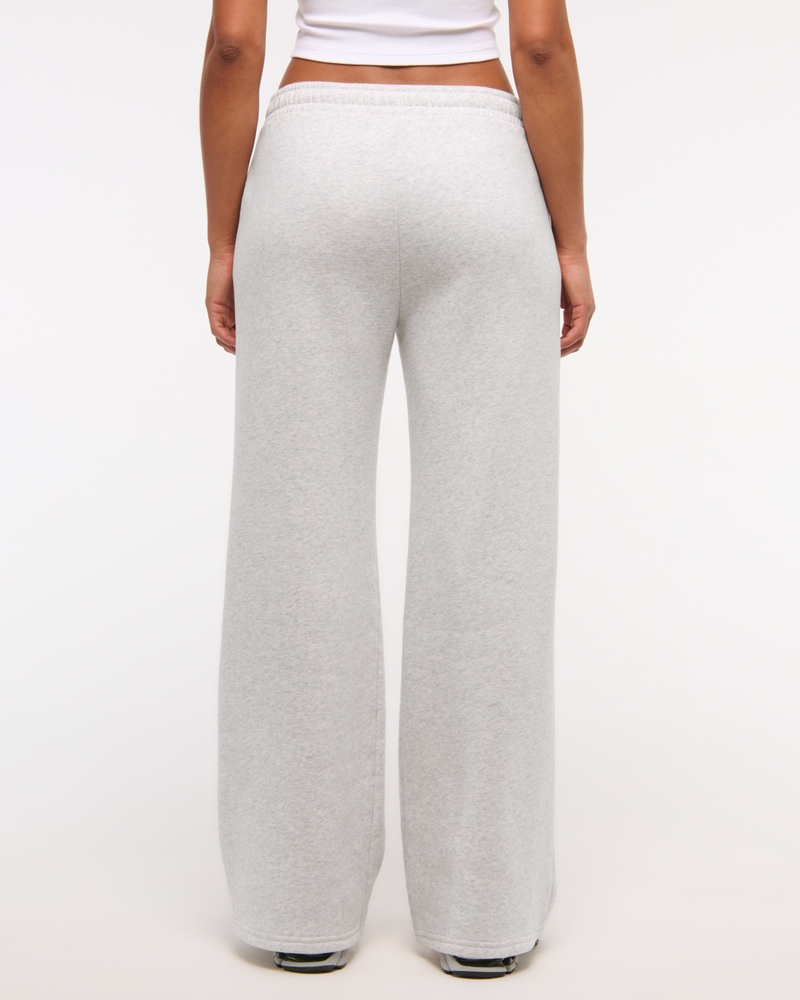 Essential Wide Leg Sunday Sweatpant(light gray,XXS)