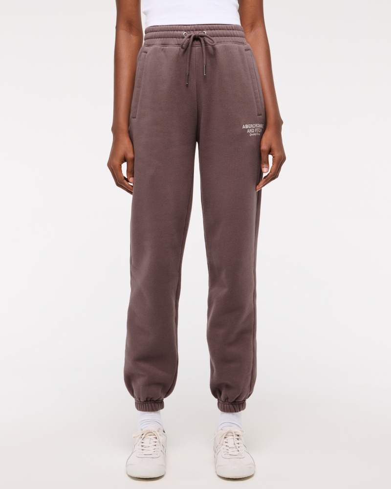 Essential Oversized Logo Sunday Jogger(brown,XXS)
