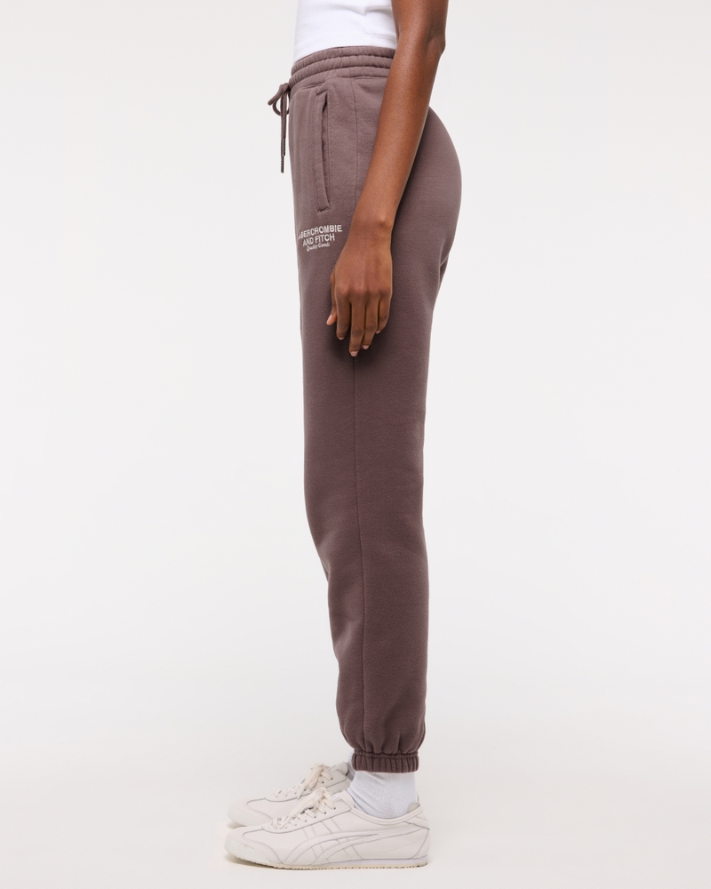 Essential Oversized Logo Sunday Jogger(brown,XXS)
