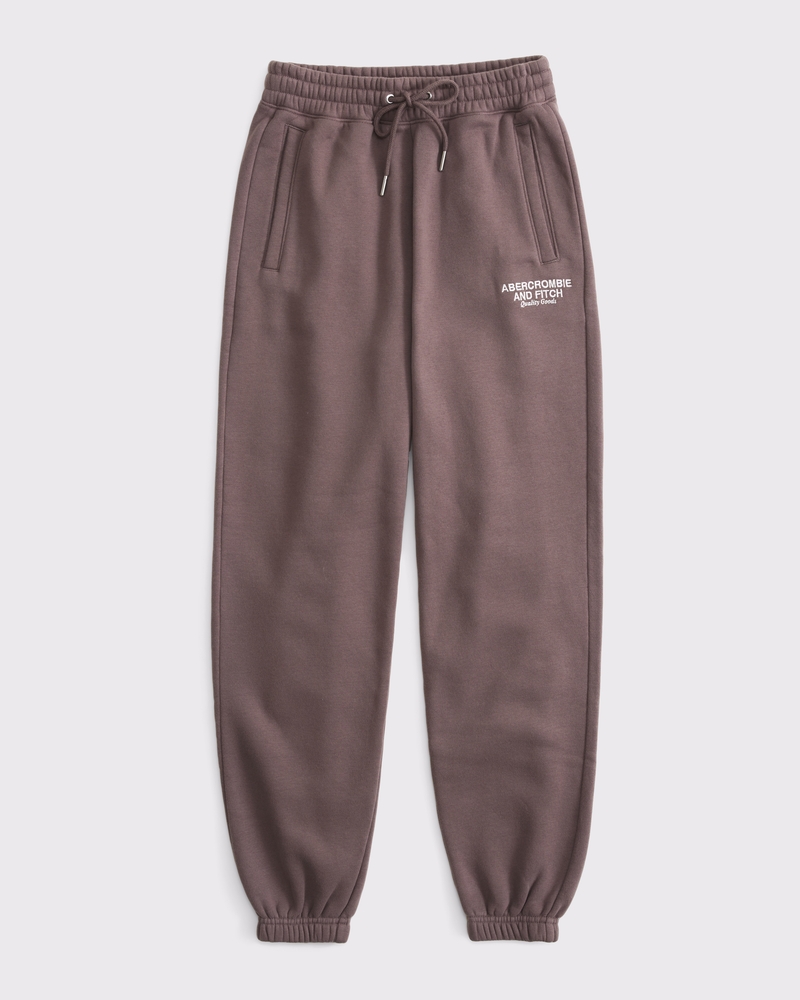 Essential Oversized Logo Sunday Jogger(brown,XXS)