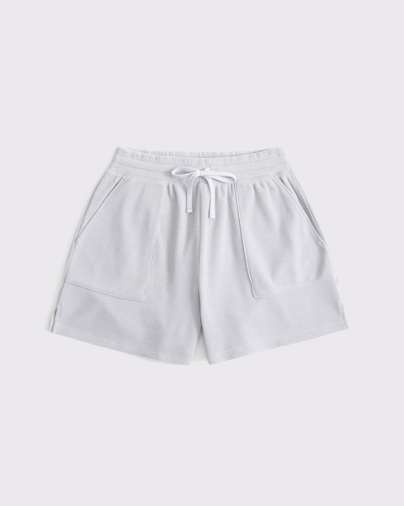 Lounge Waffle Short(light gray,XXS)