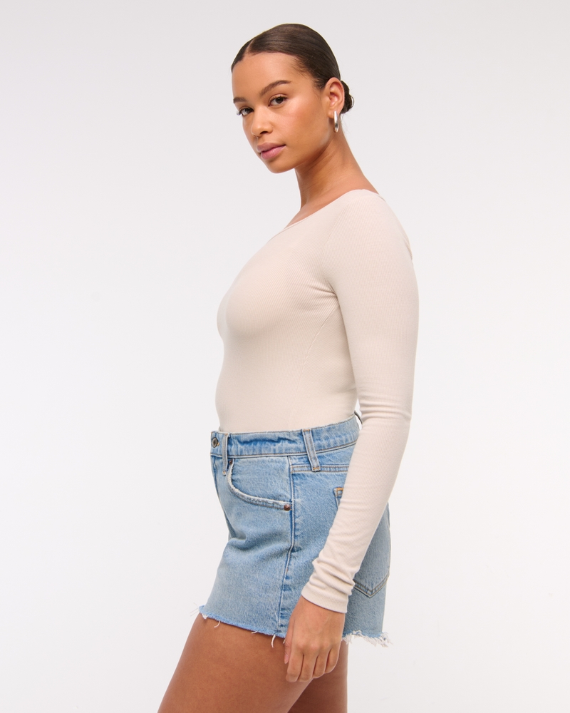 Curve Love High Rise 90s Cutoff Short(medium,23)