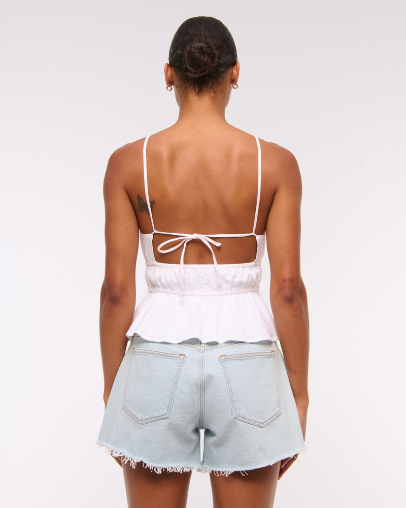 Curve Love Mid Rise A-Line Short(light destroy,23)