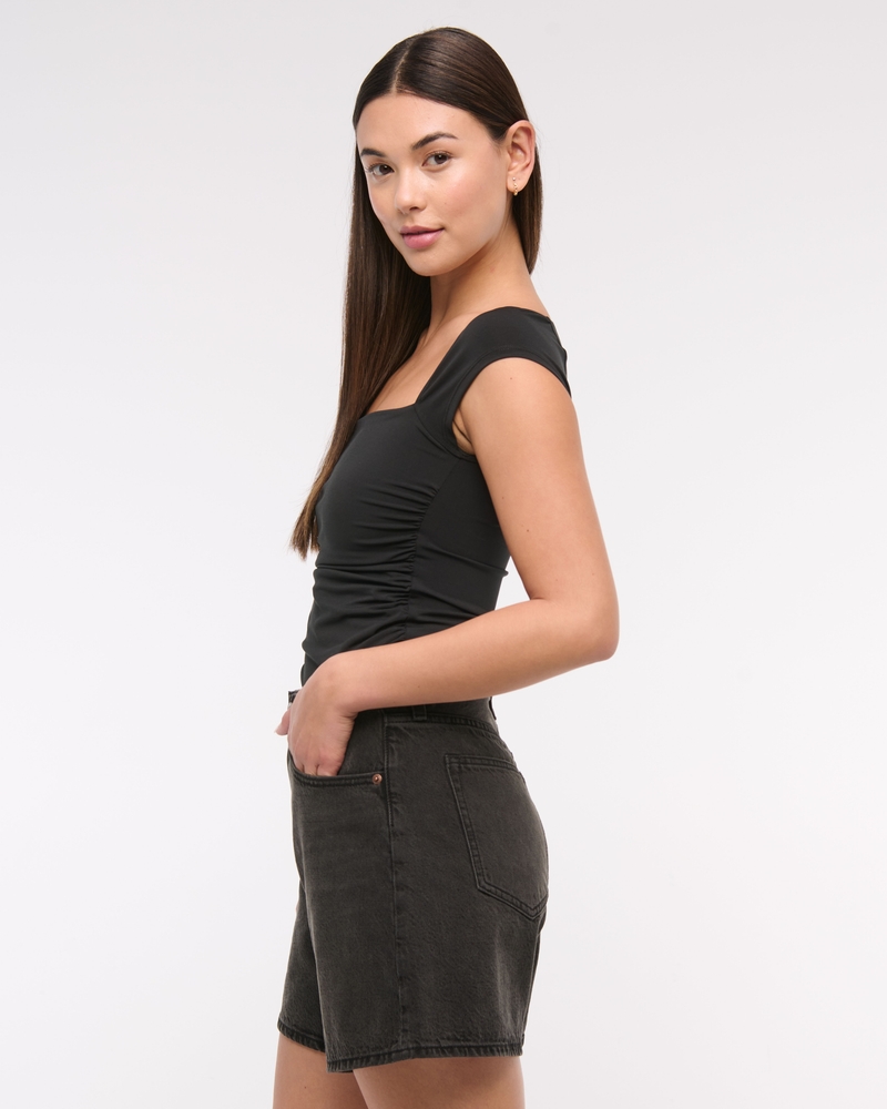 High Rise Loose Short(black,23)