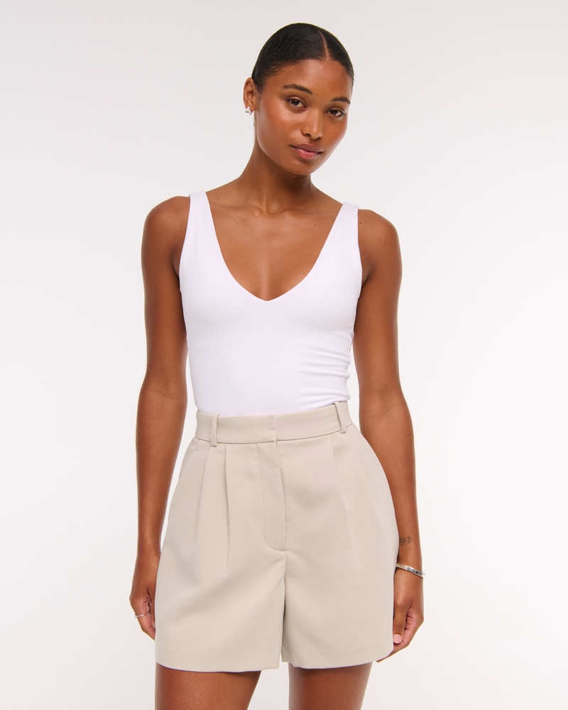 Curve Love A&F Sloane Tailored Short