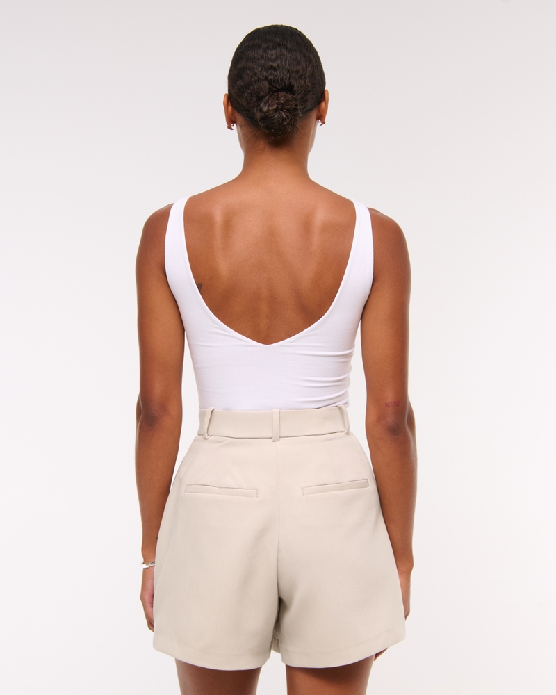 Curve Love A&F Sloane Tailored Short(ash,23)