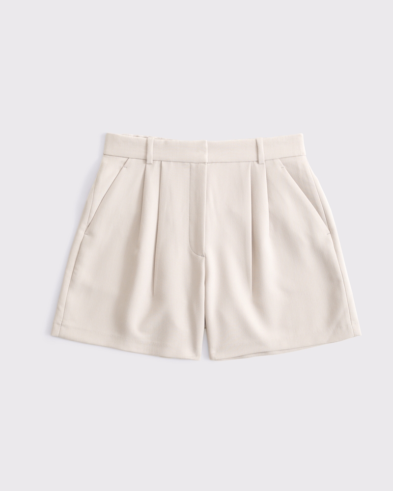 Curve Love A&F Sloane Tailored Short(ash,23)