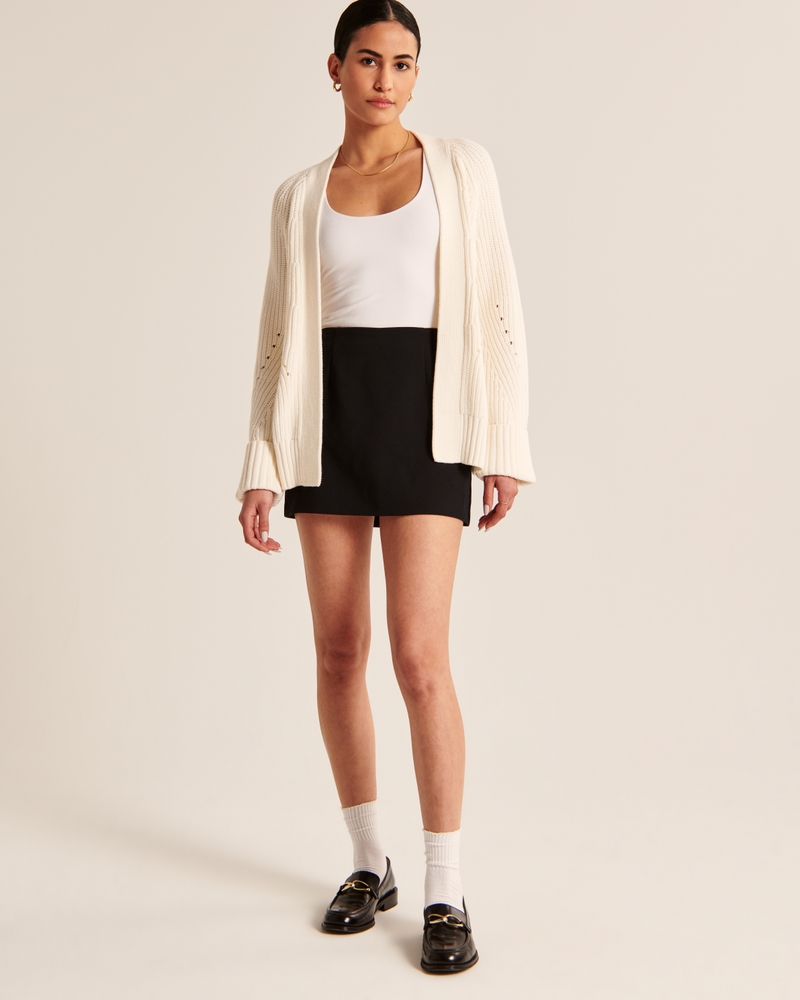 Easy Long-Length Cardigan