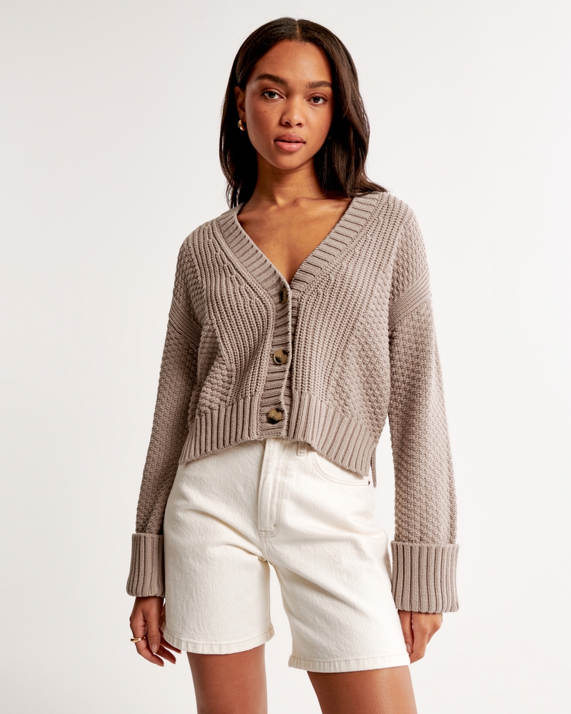The A&F Cameron Seed Stitch Cardigan