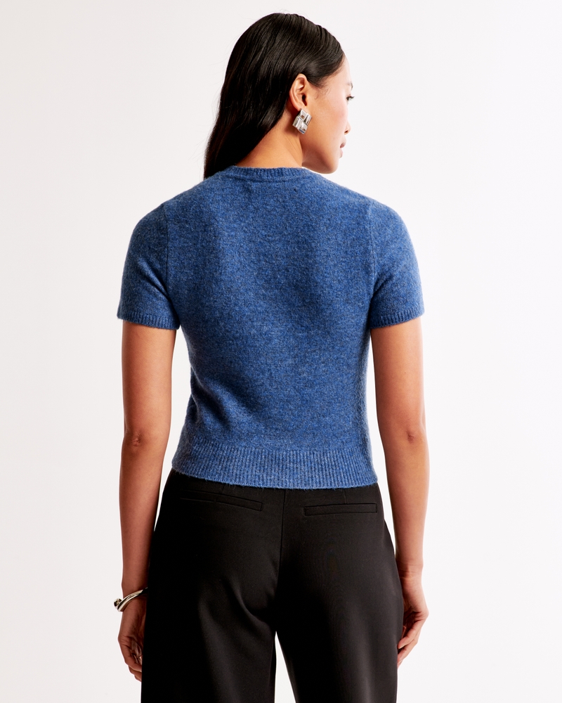 Crew Sweater Tee(blue,XXS)