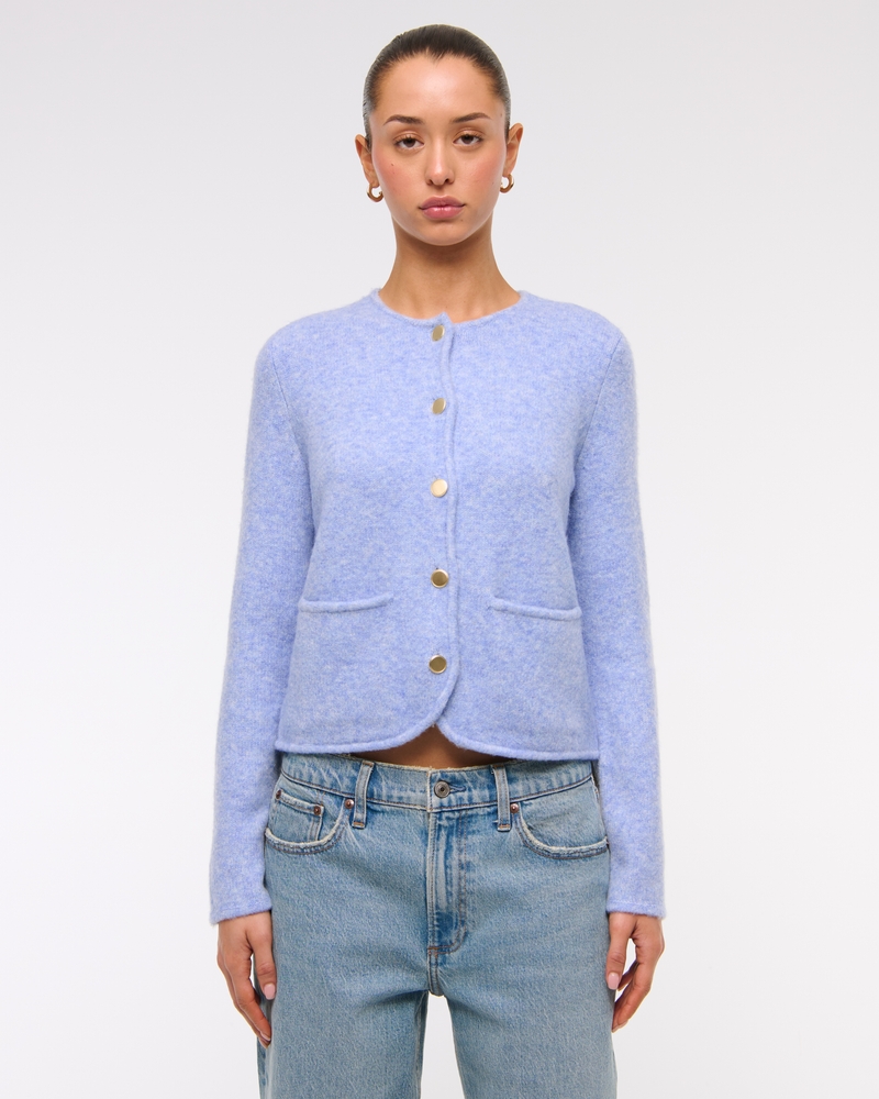 Sweater Jacket(periwinkle,XXS)