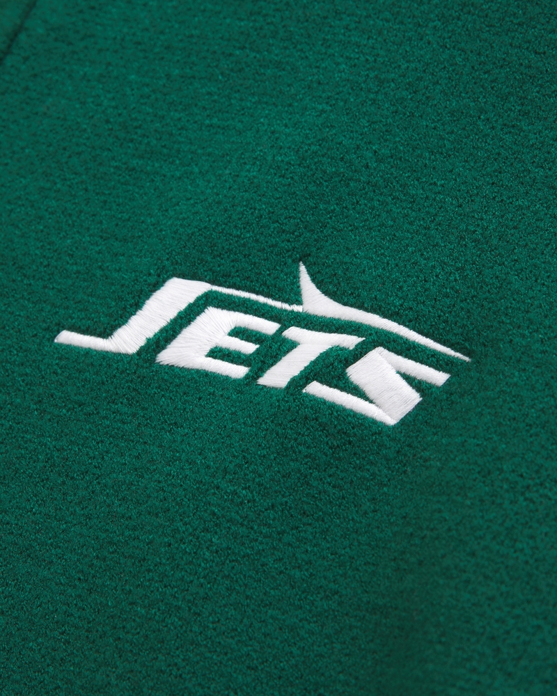 New York Jets LuxeLoft Half-Zip(green - jets,XXS)