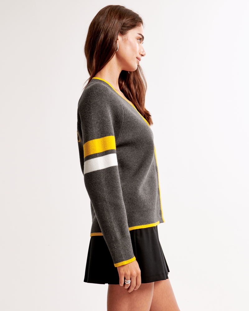 Pittsburgh Steelers LuxeLoft Cardigan(dark gray - steelers,XXS)