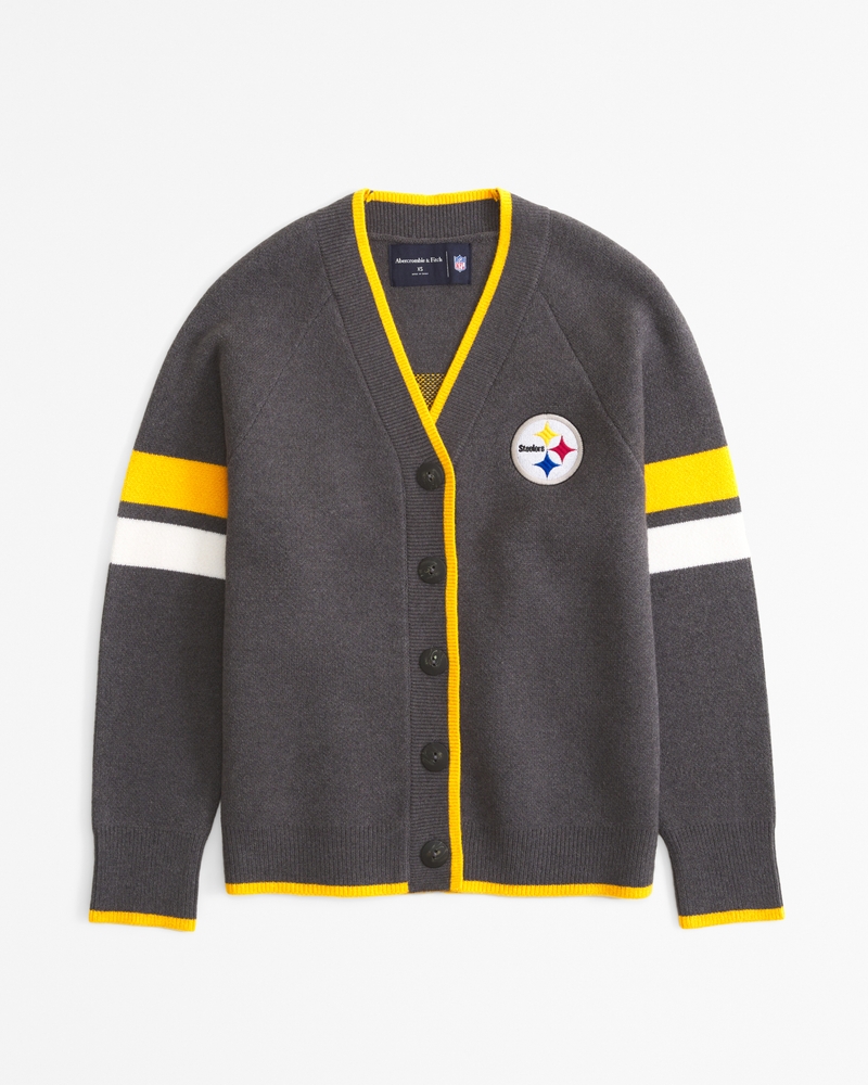 Pittsburgh Steelers LuxeLoft Cardigan(dark gray - steelers,XXS)