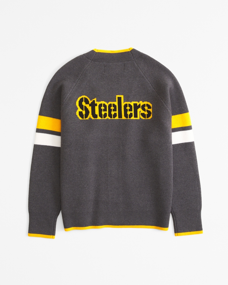 Pittsburgh Steelers LuxeLoft Cardigan(dark gray - steelers,XXS)