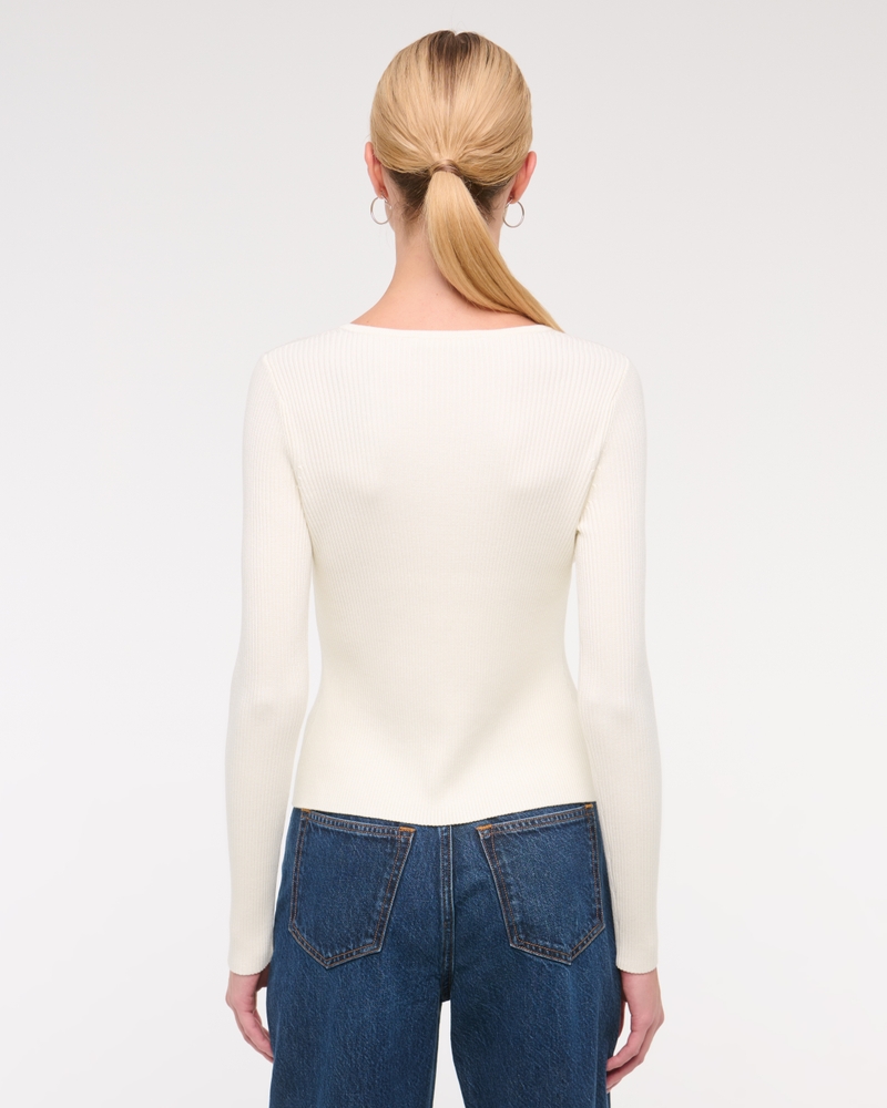 Slim Hardware Cardigan(cream,XXS)