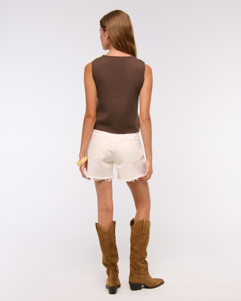 LuxeLoft V-Neck Vest(chestnut,XXS)