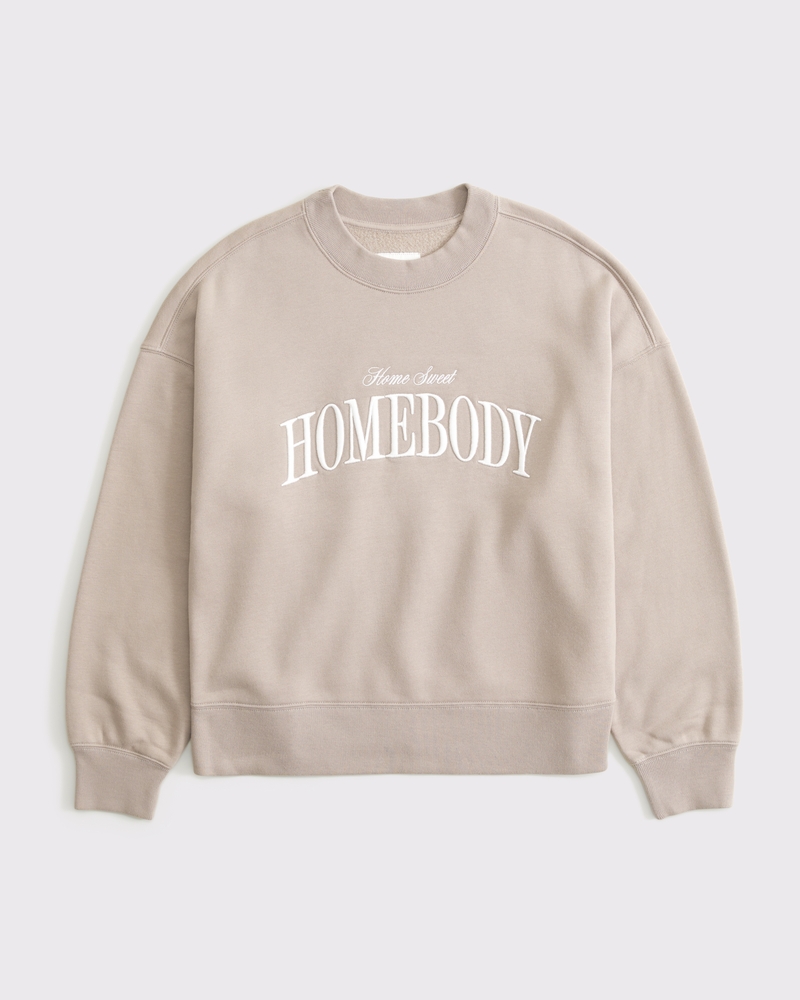 Homebody Classic Sunday Crew(sand,XXS)