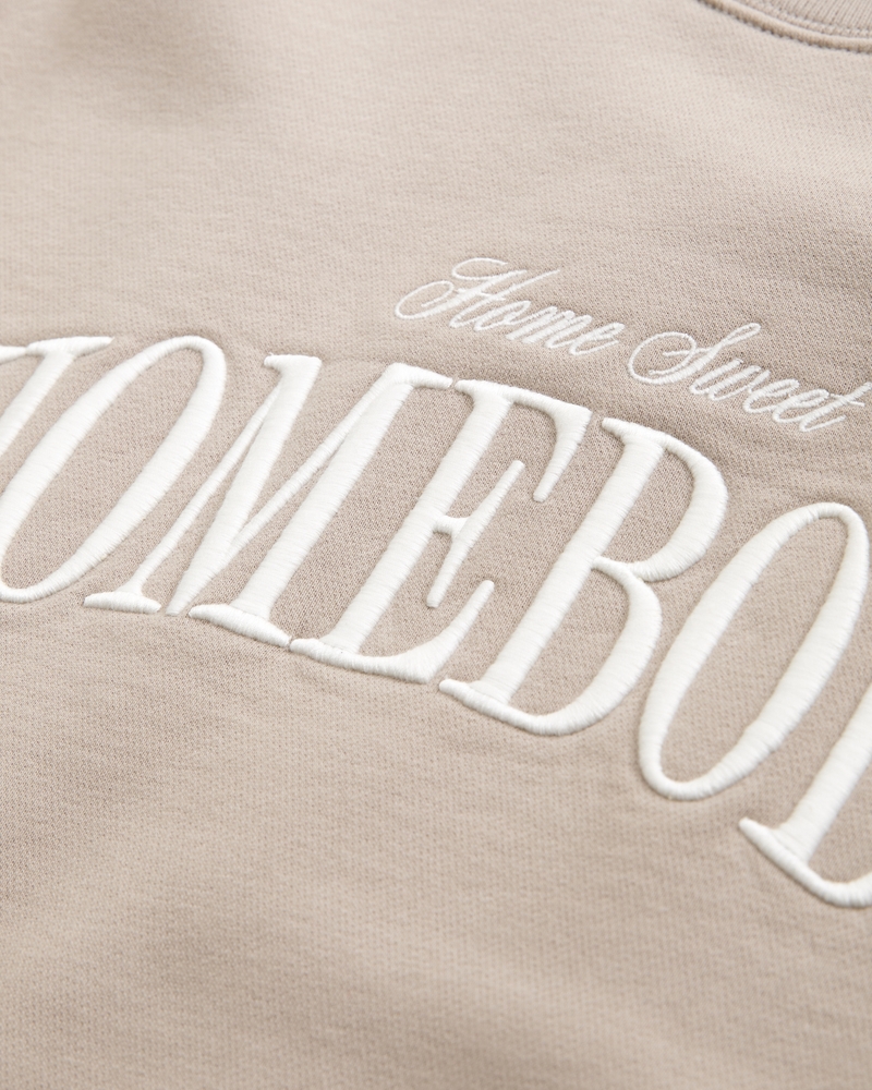 Homebody Classic Sunday Crew(sand,XXS)
