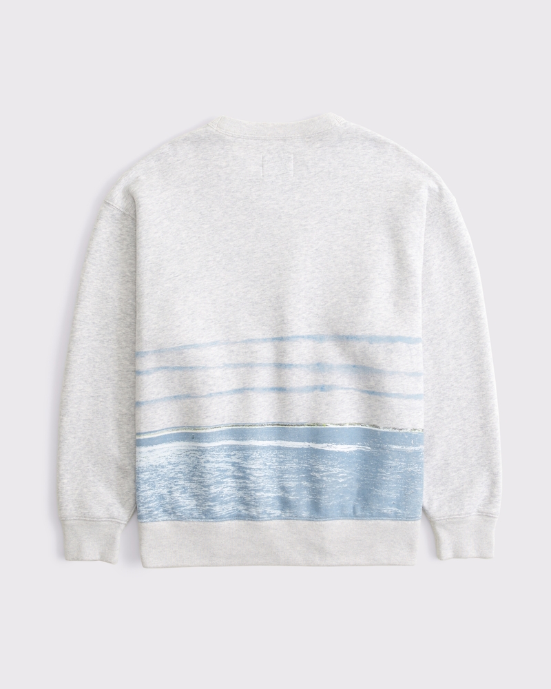 East Coast Vintage Sunday Crew(light gray,XXS)