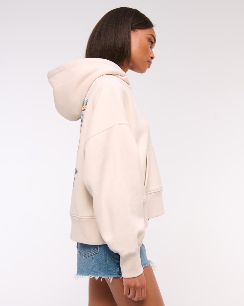 Ford Graphic Sunday Hoodie(cream,XXS)