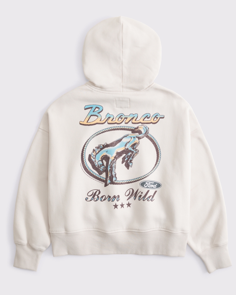 Ford Graphic Sunday Hoodie(cream,XXS)
