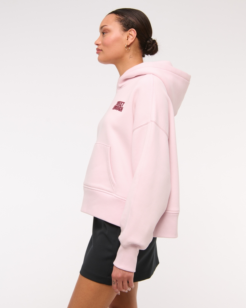 Fruit Graphic Hoodie(light pink,XXS)
