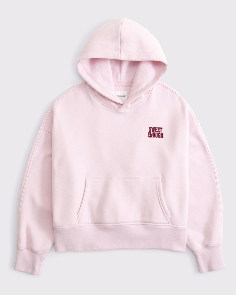 Fruit Graphic Hoodie(light pink,XXS)
