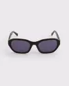 black frame & smoke lens