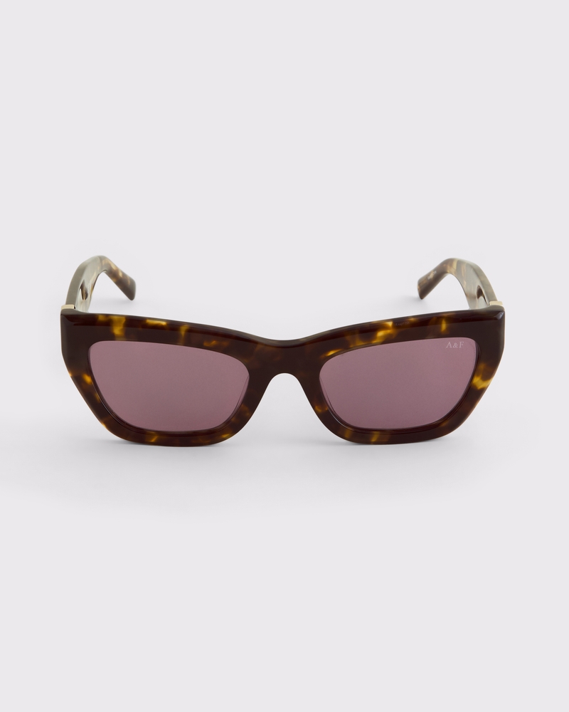 Narrow Cat Eye Sunglasses