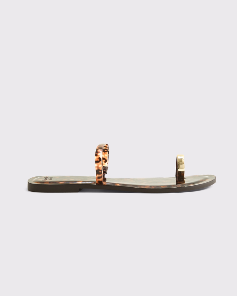 Toe-Loop Sandals(tortoise,6.0)