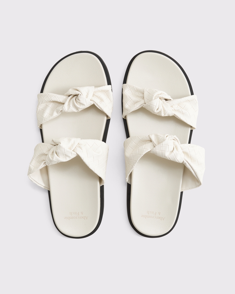 Double-Strap Knotted Sandals