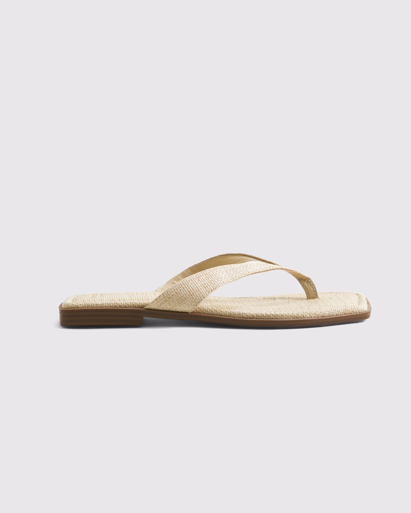 Thong Sandals(raffia,6.0)