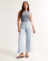 light with raw hem