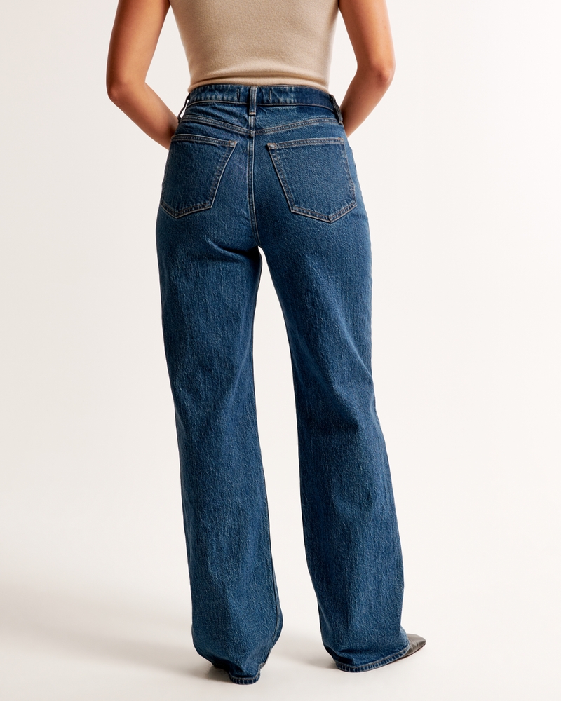 Curve Love High Rise 90s Relaxed Jean(dark,23)
